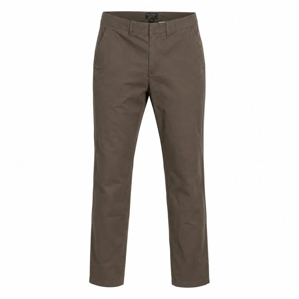 J Crew 484 Slim Fit Stretch Chino Pants Mens 30x30 Brown Khaki Casual Old Money